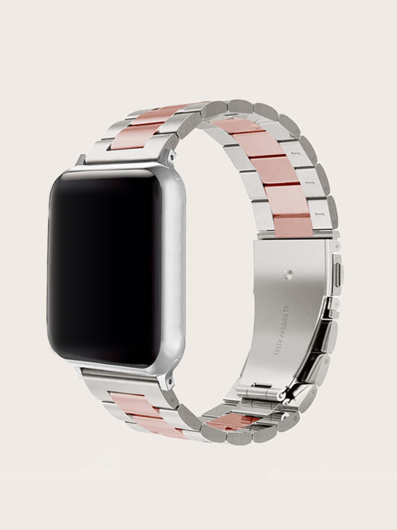 撞色不銹鋼錶帶適用於Apple Watch - 彩色 - 查看 1