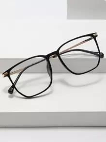 女士时尚设计眼镜 - 無色 - 查看 1