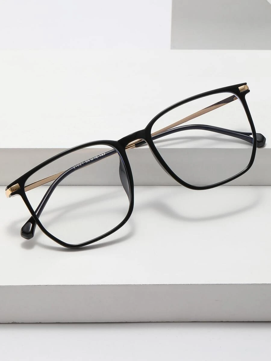女士时尚设计眼镜 - 無色 - 查看 1