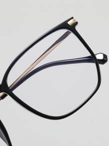 女士时尚设计眼镜 - 無色 - 查看 3