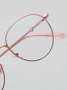 女士时尚设计眼镜 - 無色 - 查看 2