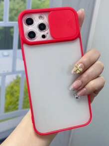 拼接支架拖鞋相機套iPhone手機殼 - 紅色 - 查看 3