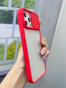 拼接支架拖鞋相機套iPhone手機殼 - 紅色 - 查看 5