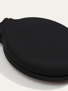 Cepillo de pelo y espejo 2 en 1 - Negro - Ver 4