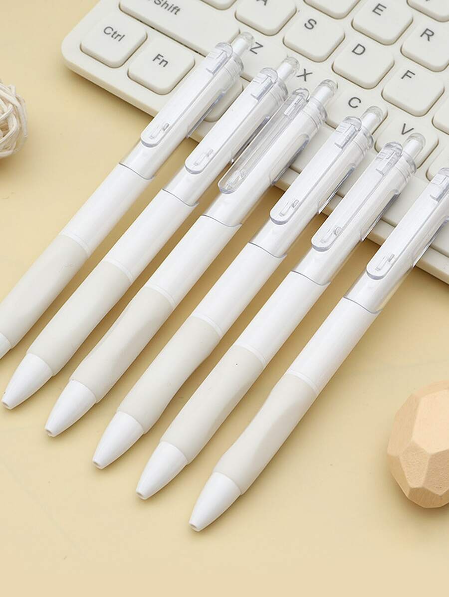 6入組圓珠筆套裝 - 白色 - 查看 1