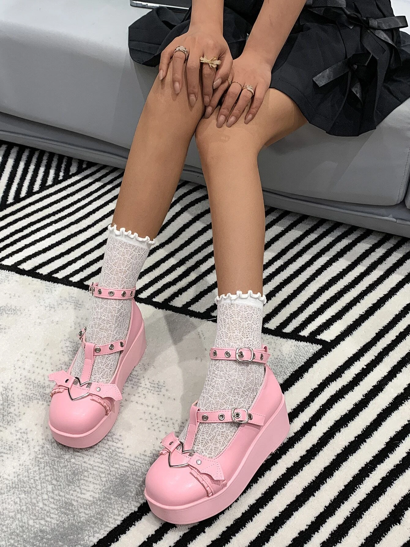 shein mary jane platforms