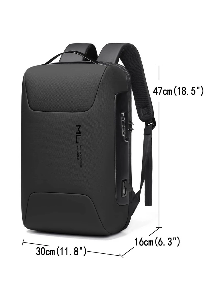 Aucuu Zaino Casual, 15.6 Zainetto Per Portatile PC, Zaino Scuola Leggero Impermeabile, Zaini Viaggio, Zaini Università per Scuola Lavoro Viaggi Affari Sport