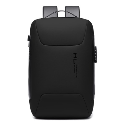 Men Letter Graphic Laptop Backpack