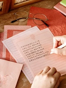 MO.CARD 20pcs Flower Embossed Random Material Paper - Multicolor - View 6