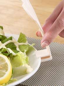 2pcs Hand Shaped Cling Film Holder, Creative Plastic Wrap Fixer Rack For Kitchen