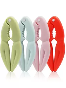 1pc Random Color Walnut Cracker, Nut Clip, Kitchen Supplies, Crab Sheller, Crab Tool - Multicolor - View 2