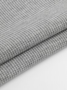 DAZY 純色背心上衣 - 淺灰色 - 查看 4