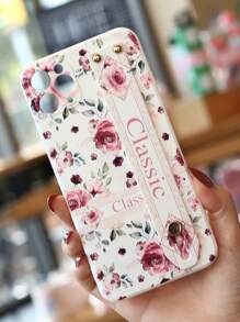 Husă Florală pentru Telefon Cu Suport pentru brățară - Multicolor - Vizualizare 6