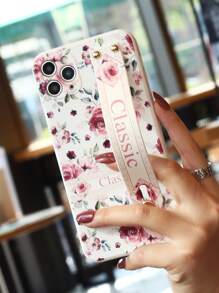 Husă Florală pentru Telefon Cu Suport pentru brățară - Multicolor - Vizualizare 8