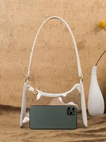 Clear Metal Decor Bag, Stadium Approved 12 X 12 X 6 Clear Transparent Purse Bag For Concerts Sports Events Festivals, Waterproof, Sandproof Transparent Bag, Beach Sports Picnic Snacks Clear Purse For Women - Clear - View 3