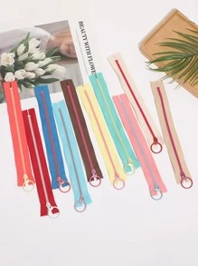 5pcs Random Color DIY Zipper - Multicolor - View 3