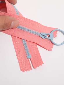5pcs Random Color DIY Zipper - Multicolor - View 5