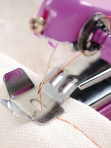 1pc Mini Manual Sewing Machine - Multicolor - View 2