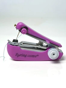 1pc Mini Manual Sewing Machine - Multicolor - View 3