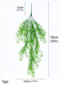 1入組仿真藤蔓 - 綠色 - 查看 6