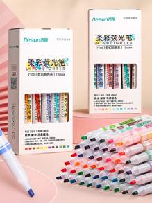 12入組雙頭高光 - 彩色 - 查看 1