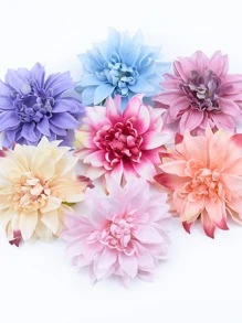 5 cái hỗn hợp màu sắc hoa nhân tạo - Nhiều màu - Xem 1