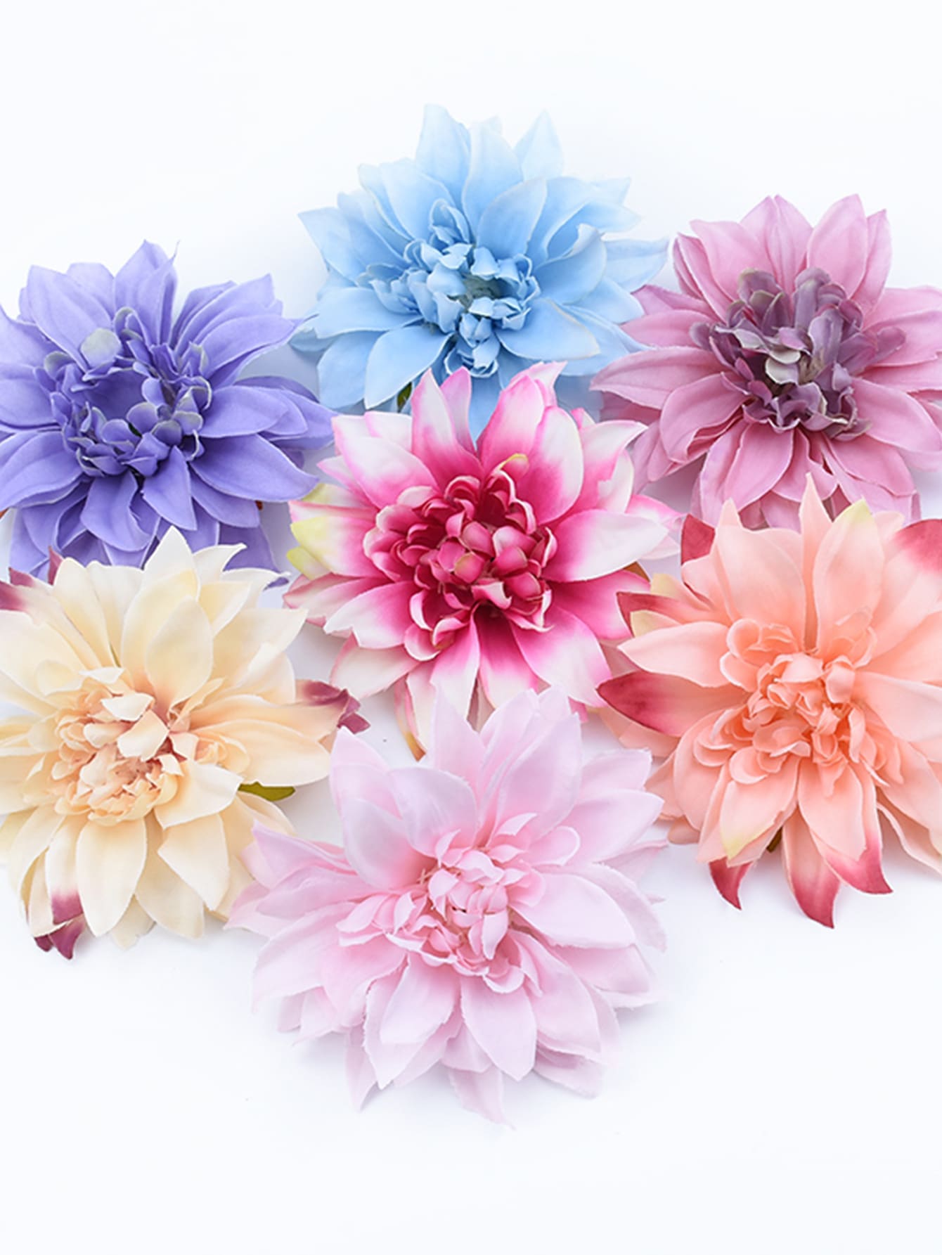 5 cái hỗn hợp màu sắc hoa nhân tạo - Nhiều màu - Xem 1