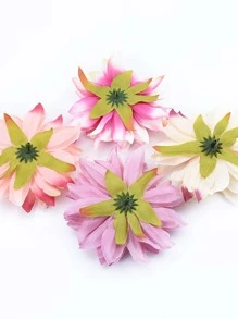 5 cái hỗn hợp màu sắc hoa nhân tạo - Nhiều màu - Xem 2