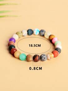 1股石頭釘珠DIY首飾配件 - 彩色 - 查看 4