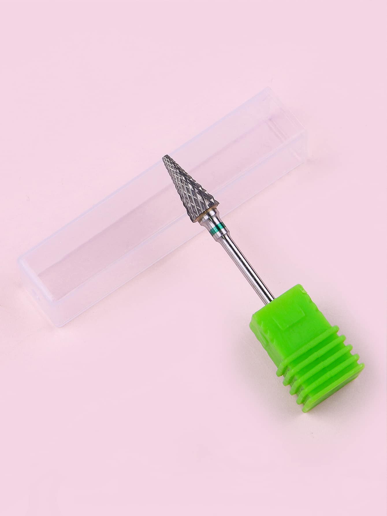 1pc Nail Art Drill Polish Head,Nail Supplies,Nail Tools,Nail Art Tools,Back To School,Nails,Nail Tools For Press On Nails - Grey - View 1