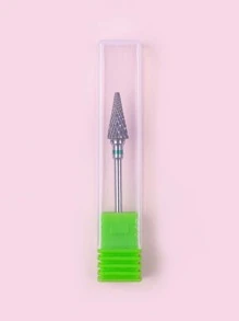 1pc Nail Art Drill Polish Head,Nail Supplies,Nail Tools,Nail Art Tools,Back To School,Nails,Nail Tools For Press On Nails - Grey - View 3