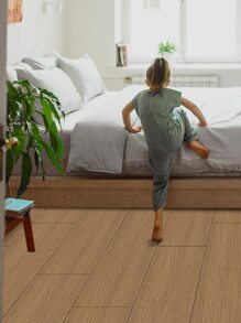 1卷木紋地板貼紙 - 卡其色 - 查看 4