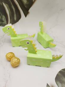 6入組卡通恐龍形糖果包装盒 - 彩色 - 查看 5