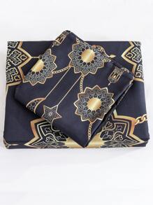 Ramadan Lantern Pattern Duvet Cover Set Without Filler