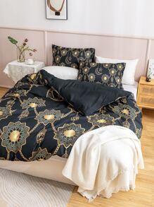 Ramadan Lantern Pattern Duvet Cover Set Without Filler