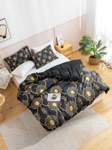 Ramadan Lantern Pattern Duvet Cover Set Without Filler