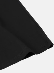 Manfinity Homme Áo thun tay ngắn in hình núi cho nam, Quà tặng bạn trai - màu đen - Xem 5