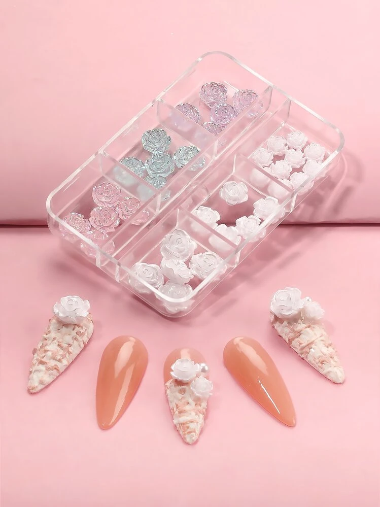 1箱 花の形 ネイルパーツ | SHEIN JAPAN