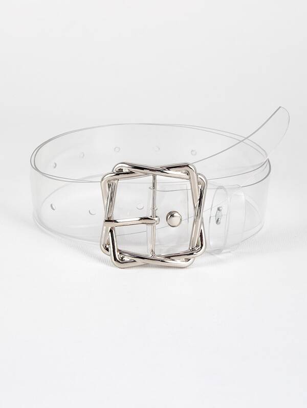 حزام سيدات مربع متداخل من البولي يوريثان، مناسب للاستخدام اليومي في الصيف والمدرسة والخريف وعيد الهالوين