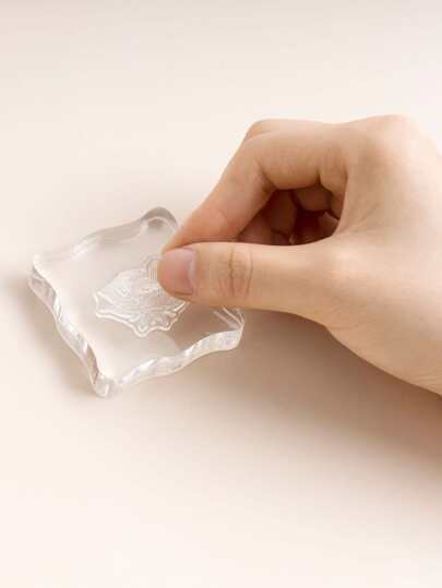 1 个透明印章，返校，学校用品