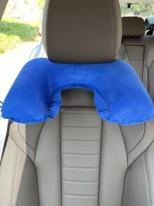 Car Seat Headrest Neck Pillow - Blue - View 6