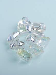 10pcs Stone Design DIY Jewelry Accessory - White - View 2