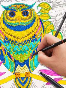 12st färgad gelpenna - Multifärgad - Visa 3