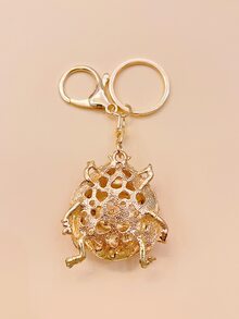 Rhinestone Insect Charm Keychain - Multicolor - View 3