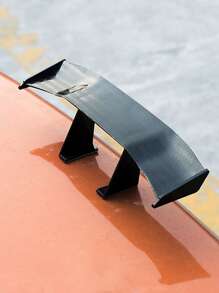 Car Mini Spoiler Wing - Black - View 2