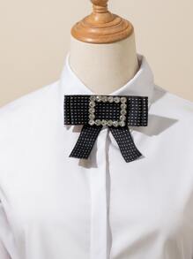水鑽裝飾領結 - 彩色 - 查看 2