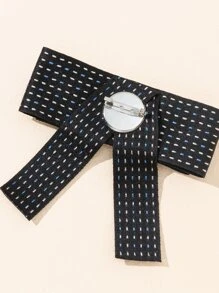 水鑽裝飾領結 - 彩色 - 查看 3