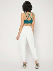 GLOWMODE The Jogging Collection Shrug & Sports Bra Set - Mistle Toned - View 8