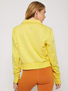 GLOWMODE La Colección De Jogging Polo Sudadera Con Cremallera Media - Amarillo - Ver 3