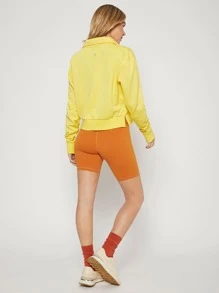 GLOWMODE La Colección De Jogging Polo Sudadera Con Cremallera Media - Amarillo - Ver 6